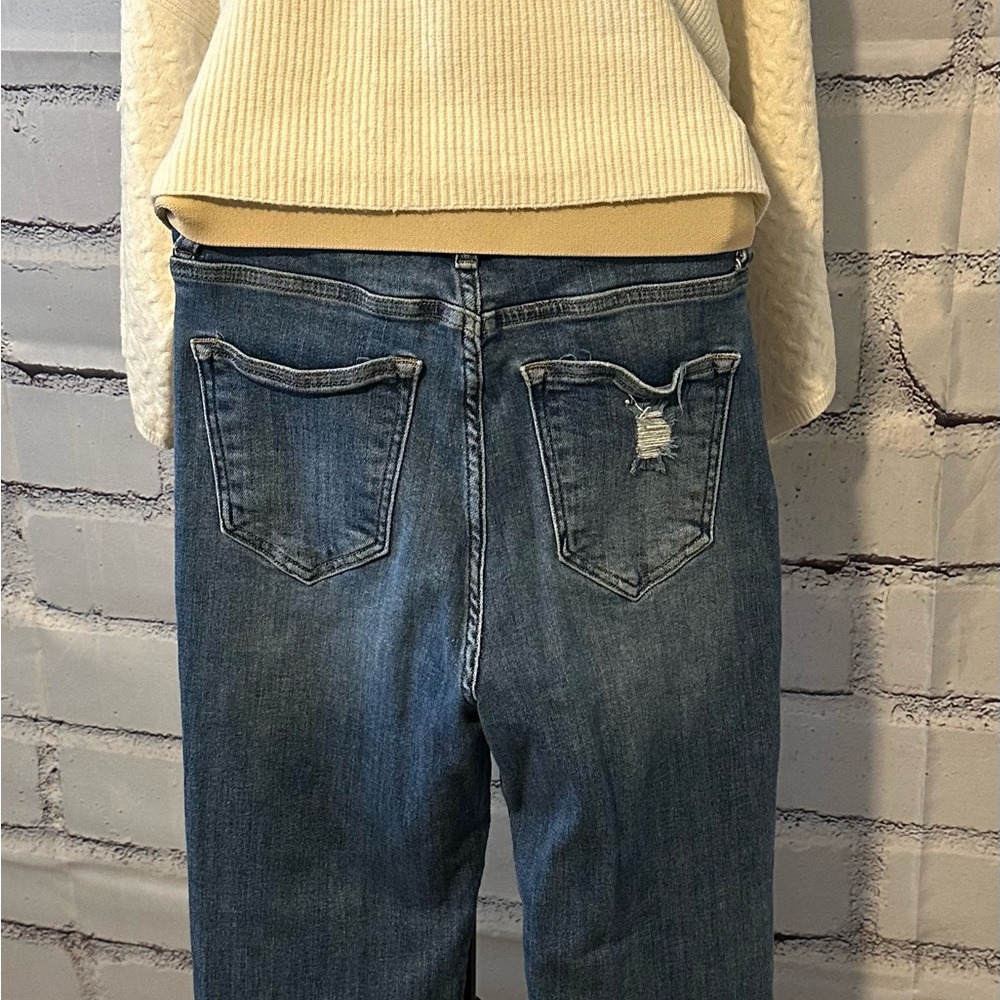 Rise, crop jeans, size 9